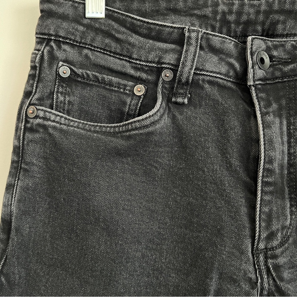 Rag & Bone Fit 3 Athletic Denim Jeans Black Faded Wash-Men’s Size 29x32 - Picture 3 of 8